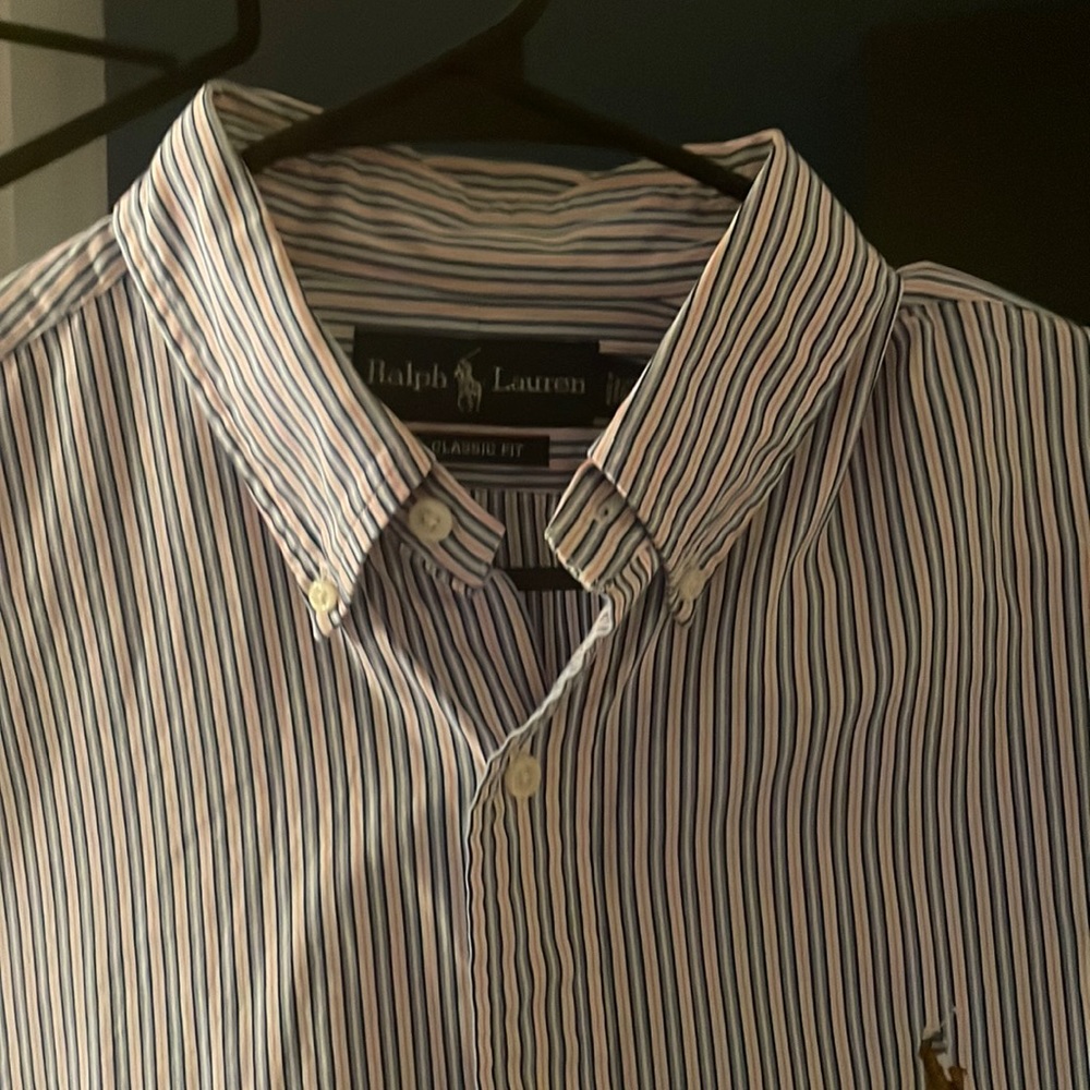 Ralph Lauren 16.5 - 34/35 Classic Fit Dress Shirt